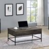 Cliff - 3 Piece Lift Top Coffee And End Table (Set of 2) - Brown - Image 7
