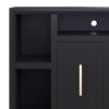Sunset - TV Stand Console For TVs Up To 95" - Black - Image 4