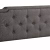 Deb - Queen Bed Button Tufted - Black - Image 7