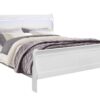 Charlston - King Bed With LED - White - Image 3