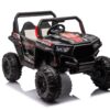 12V7A*2 30W*4 Four-Wheel Drive Leather Seat One Button Start, Forward And Backward, High And Low Speed, Music, Front Light, Power Display, Two Doors Can Open, 2.4G R / C, Seat Belt Four Wheel Absorber - Black - Image 2