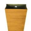 Outsunny - Outdoor Planters (Set of 3) Large Taper Planters With Drainage Holes And Plug, Faux Wood Plastic Flower Pots For Outdoor, Indoor, Garden, Patio - Tan - Image 9