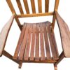 Balcony Porch Adult Rocking Wood Chair - Brown - Image 8
