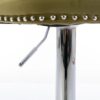 Swivel Velvet Barstools Adjusatble Seat Height From 25-33", Modern Upholstered Chrome Base Bar Stools With Backs Comfortable Tufted For Home Pub And Kitchen Island (Set of 2), 1712Ol - Olive Green - Image 13
