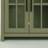 Vineyard - 96" TV Stand Console For TVs Up To 100" - Sage Green And Fruitwood - Image 6