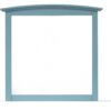 Elegant Wall Mirror - Teal - Image 2