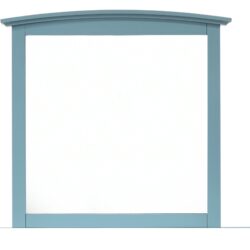 Elegant Wall Mirror - Teal