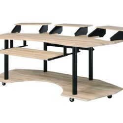 Eleazar - Music Recording Studio Desk - Oak