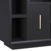 Sunset - TV Stand Console For TVs Up To 95" - Black - Image 5