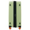 Hardshell Luggage Sets 3 Pieces Contrast Color Suitcase With Spinner Wheels And Tsa Lock 20" 24" 28" Available - Light Green - Image 6