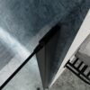 34" Bi-Fold Semi-Frameless Shower Doors In Matte With Clear Glass - Black - Image 7