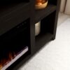 Urban Loft - Electric Fireplace TV Console For TVs Up To 70" - Mocha - Image 4