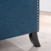 Manual Wing Chair Recliner - Blue - Image 15