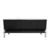 Futon Sofa Bed With Armrest Two Holders - White - Image 16