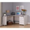 Mid-Century Mobile Desk - White Oak - Image 2
