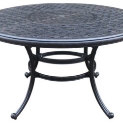 Round 4 Person Dining Set - Antique Bronze