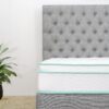 10" Twin Size Cool Gel Memory Foam Innerspring Hybrid Mattress - White - Image 6