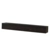 60" Rustic Wood Fireplace Mantel, Wall-Mounted & Floating Shelf For Home Decor - Espresso - Image 6