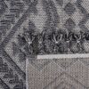 Guros - 2' X 8' Traditional Indoor / Outdoor Area Rug - White / Gray - Image 4