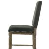 Everton - Fabric Dining Chair With Nailhead Trim (Set of 2) - Gray - Image 3
