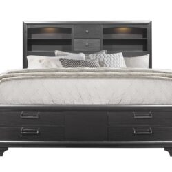 Civic - Queen Bed - Gray