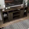 Joshua Creek - TV Stand Console For TVs Up To 85" - Barnwood - Image 7