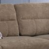 Diego - Sectional Sofa With Right Facing Chaise Storage Ottoman And 2 Accent Pillows - Brown - Image 4