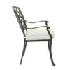 Dining Arm Chair (Set of 2) - Cast Silver - Image 3