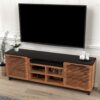 Graceland - TV Stand Console For TVs Up To 95" - Black, Bourbon - Image 11