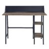 Garima - Legs Writing Desk - Rustic Oak / Black - Image 10