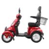 Electric Mobility Scooter With Big Size, High Power - Red - Image 4