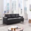 Sandridge - Upholstered Sofa - Black - Image 4