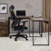 Zaidin - Writing Desk - Weathered Oak / Black - Image 7