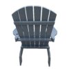 Outdoor Or Indoor Wood Adirondack Chair With An Hole To Hold Umbrella, On The Arm - Gray - Image 6