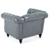 1 Seater Sofa For Living Room - Gray - Image 7