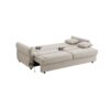 Haran - Pull Out Sleeper Sofa With Storage - Beige - Image 5
