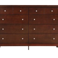 Elegant Casual Dresser - Cappuccino