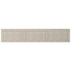 Rustic Entryway Console Table Long Sofa Table With Two Different Size Drawers And Bottom Shelf For Storage - Gray Wash - Image 9