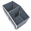 Large Wooden Dog House Outdoor / Indoor Dog Crate, Cabin Style, With Porch, 2 Doors - Gray / Green - Image 17