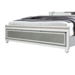 Maloise - King Bed - White