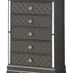 Verona - Chest - Metalic Black