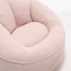 Bedding Bean Bag Sofa Chair High Pressure Foam Bean Bag Chair Adult Material With Padded Foam Padding Compressed Bean Bag With Footrest - Pink - Image 19