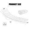 72.83" Outdoor Lounge Chairs (Set of 2), Cushion Replacement Patio Funiture Seat Cushion Chaise Lounge Cushion - Sky Blue - Image 4