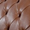 Tufted Armless Chaise Lounge - Brown - Image 15