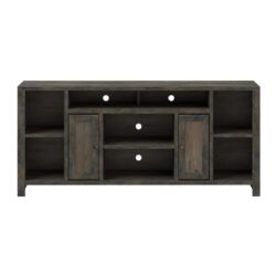 Joshua Creek - TV Stand Console For TVs Up To 85" - Barnwood
