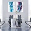 Royce - Dining Table Ecom - White / Gray - Image 7
