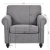 37.4" 1 Seater Sofa - Gray - Image 14