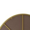 Wall Mirror Circular Mirror Metal Framed Mirror Round Vanity Mirror Dressing Mirror, For Bathroom, Living Room, Bedroom - Gold - Image 6