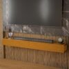 60'' Fireplace Mantel Wooden Wall Mounted Floating Shelf 8" Deep Solid Pine Wood - Natural - Image 12