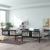 Full Over Full Bunk Bed With Ladder For Bedroom, Guest Room Furniture - Espresso - Image 11